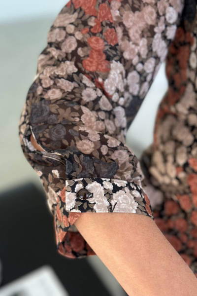 Блуза LindaLux 217 бабушкин_цветочек - фото 7