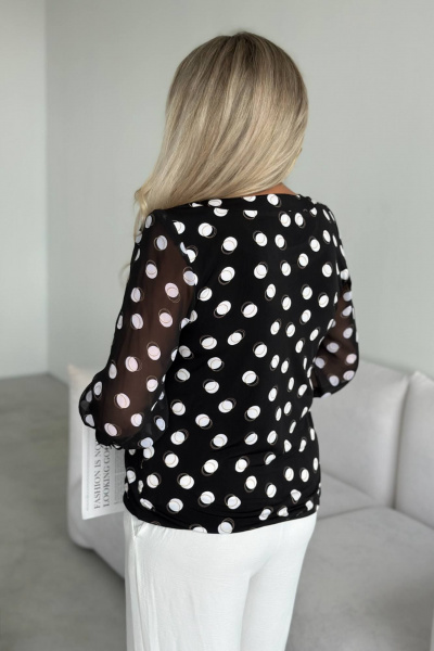 Блуза LindaLux 217 двойной_горох - фото 2