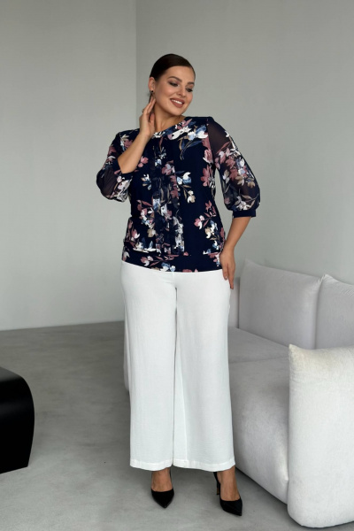 Блуза LindaLux 217 тюльпан - фото 7
