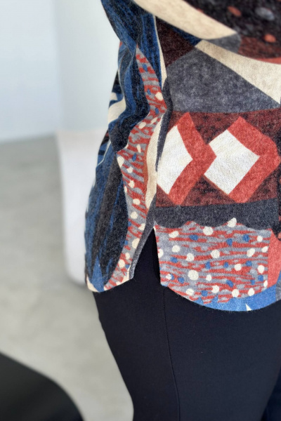 Джемпер LindaLux 1-585 краснаягео - фото 6