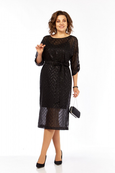 Платье БагираАнТа 1086 черный - фото 2