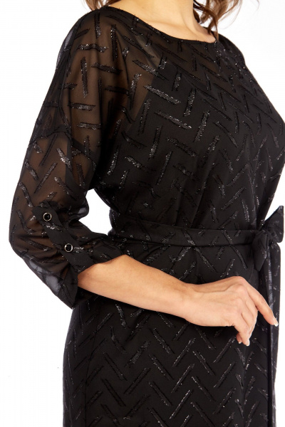 Платье БагираАнТа 1086 черный - фото 3