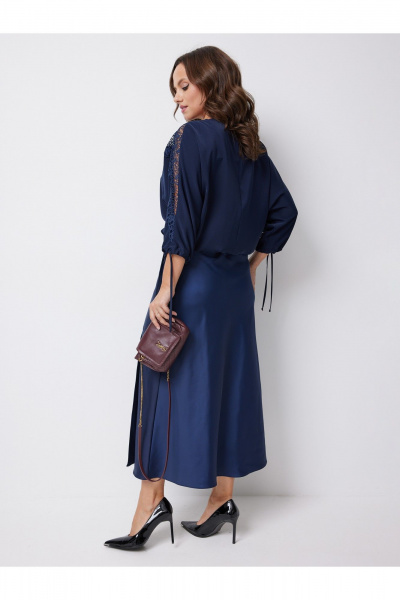 Блуза Condra 16297 синий - фото 6