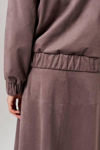 Блуза Nelva 1906 серо-розовый - фото 7