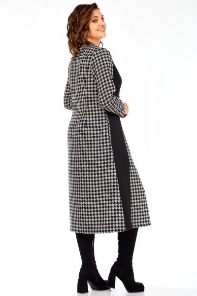 Платье Celentano lite 5070 гусиная_лапка/однотон - фото 5