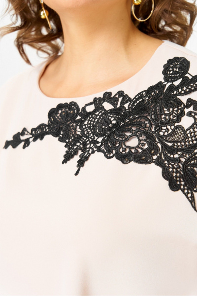 Блуза Rumoda 2277_дл_бежевый - фото 6