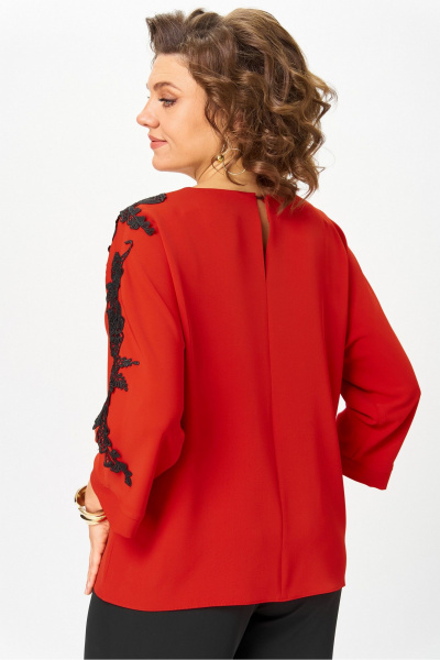 Блуза Rumoda 2277_дл_красный - фото 10