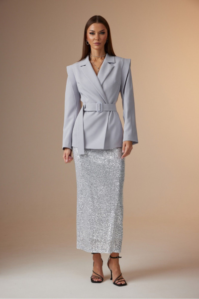 Жакет, пояс, топ, юбка N.O.W. 1631 - фото 3