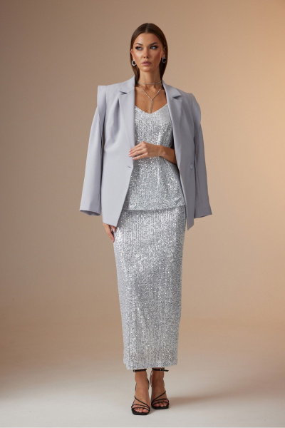 Жакет, пояс, топ, юбка N.O.W. 1631 - фото 2