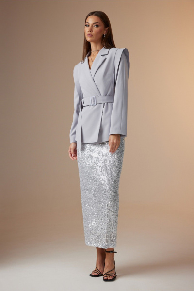 Жакет, пояс, топ, юбка N.O.W. 1631 - фото 1