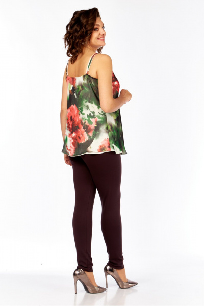 Топ Avenue 0346-1 дизайн_цветы - фото 8