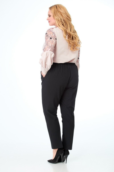 Брюки Anelli 518 черный - фото 6