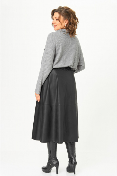 Юбка Andina city 1022-25 черный - фото 7