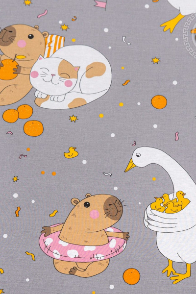 Наволочка, пододеяльник, простыня АРТПОСТЕЛЬ 500 капигуси - фото 3