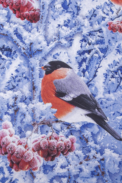 Наволочка, пододеяльник, простыня АРТПОСТЕЛЬ 500 снегири - фото 3