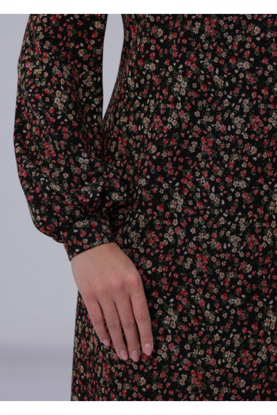 Платье Полинушка 644/1 мелкие цветочки - фото 3