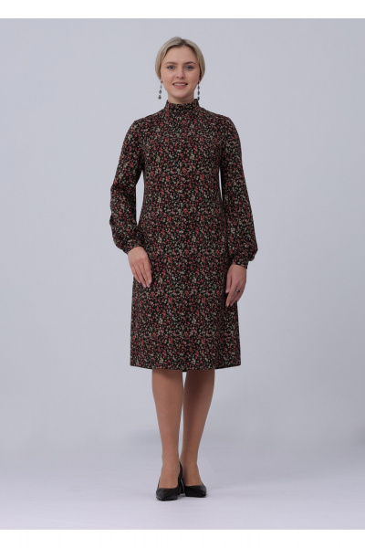 Платье Полинушка 644/1 мелкие цветочки - фото 1