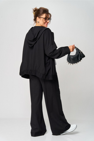 Худи GRATTO 4247 черный - фото 5