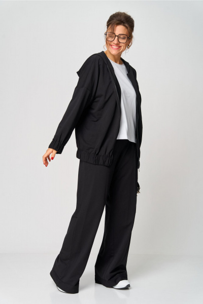 Худи GRATTO 4247 черный - фото 3