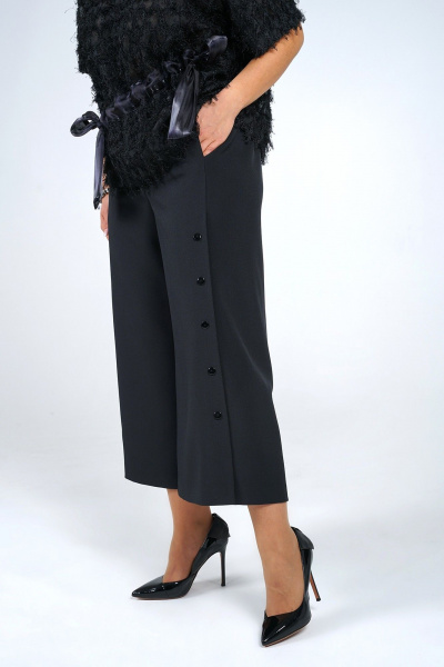 Блуза, брюки Alani Collection 2264 черный - фото 9