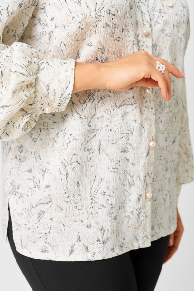 Блуза Svetlana-Style 2304 молочный_принт - фото 6