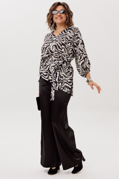 Блуза Anelli 1665 загадка_линий - фото 9