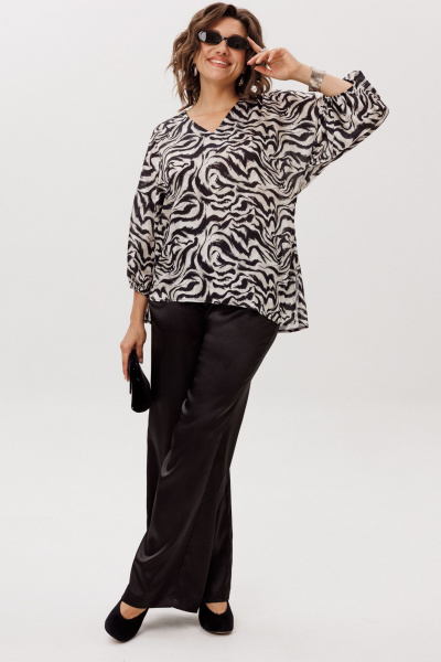 Блуза Anelli 1665 загадка_линий - фото 7