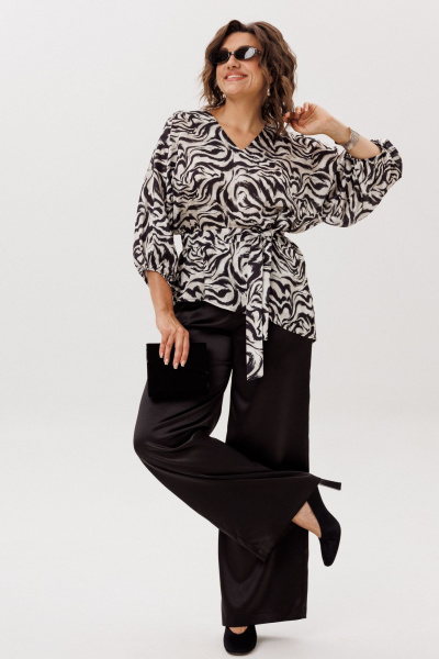 Блуза Anelli 1665 загадка_линий - фото 3