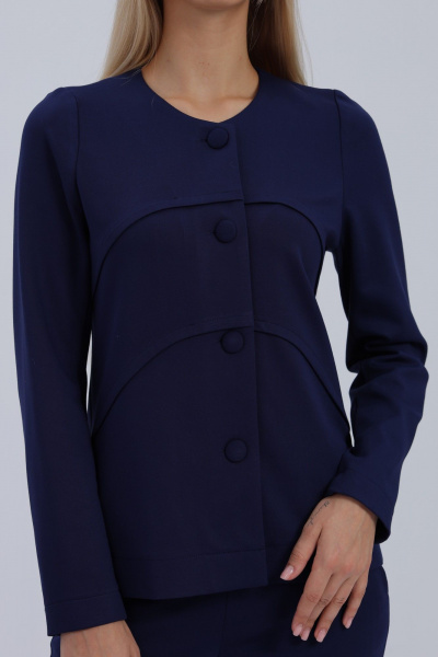 Жакет Полинушка 1305/1 синий - фото 2