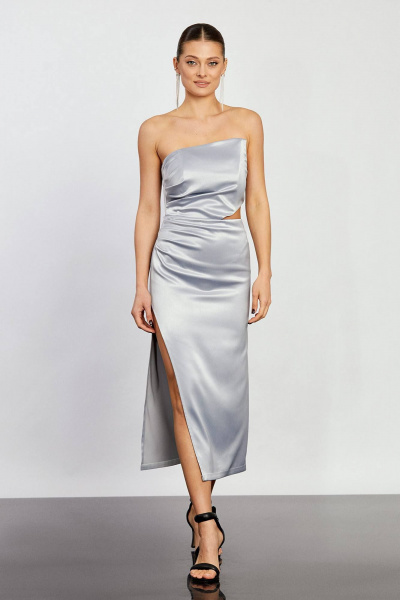 Платье Rivoli 7183.3 серебро - фото 1