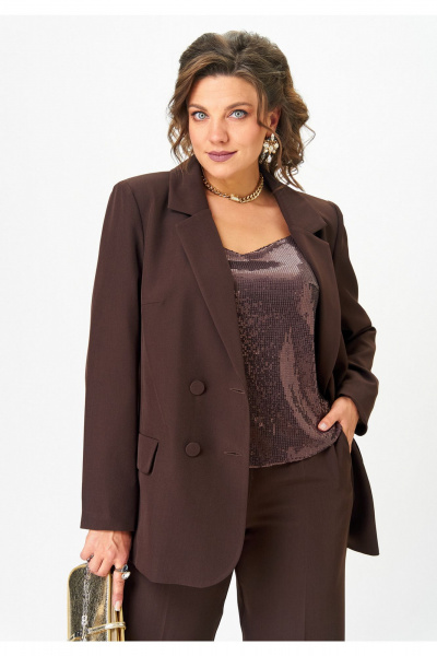 Топ Твой имидж 2299 шоколадный - фото 5