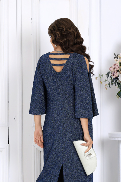 Платье Ninele 6083 светло-синий - фото 3