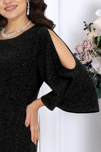 Платье Ninele 6083 черный - фото 3