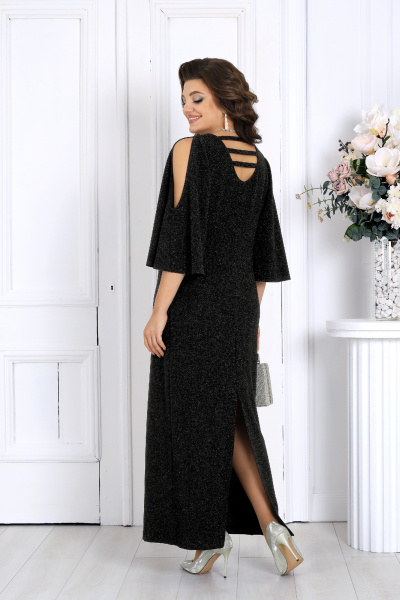 Платье Ninele 6083 черный - фото 7