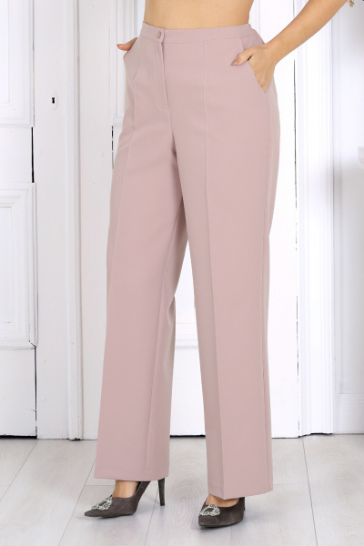 Блуза, брюки Ninele 7512 пудра - фото 12