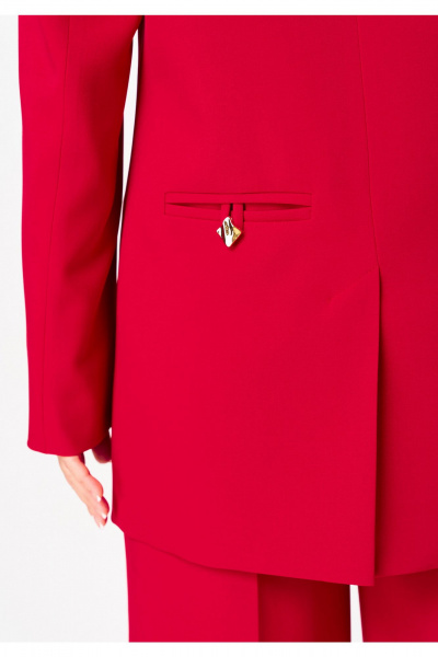 Брюки, жакет Твой имидж 2303 красный - фото 7