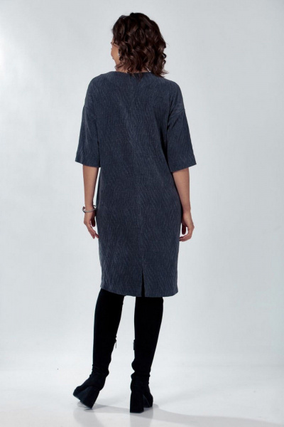 Платье Verita 2424 серый - фото 5