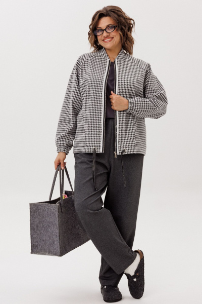 Рубашка Anelli 1778 графический_контраст - фото 4