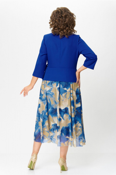 Платье Bonna Image 922/3 васильковый - фото 7