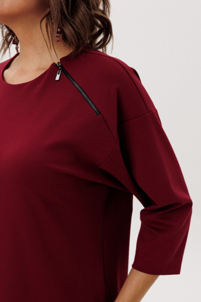 Платье Anelli 58 гранатовый_закат - фото 9