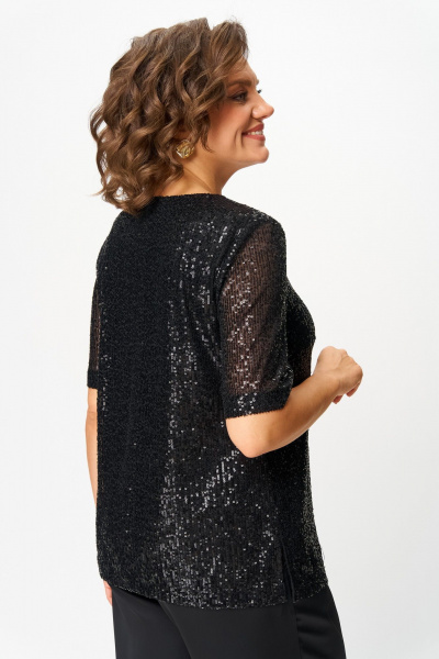 Блуза Svetlana-Style 2163 черный - фото 2