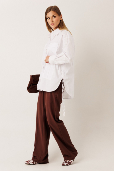 Блуза KOKOdea 20003.2 белый - фото 2