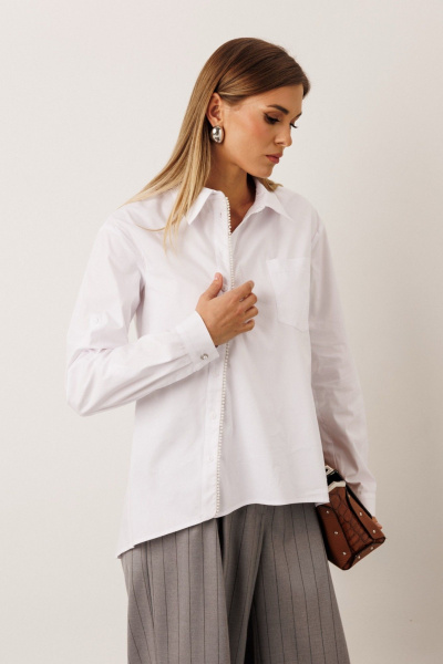 Блуза KOKOdea 20005 белый - фото 1