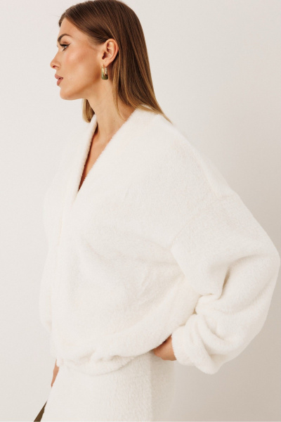 Джемпер KOKOdea 23002 молочный - фото 2