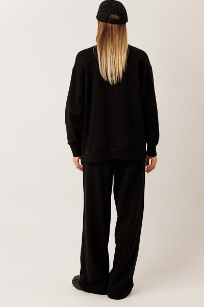 Свитшот KOKOdea 23004 чёрный - фото 7