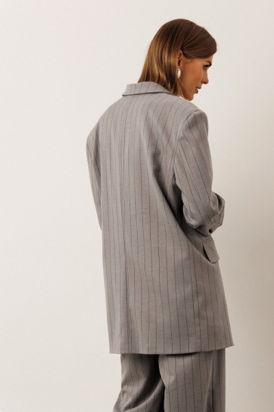 Брюки, жакет KOKOdea 30005 серый - фото 8
