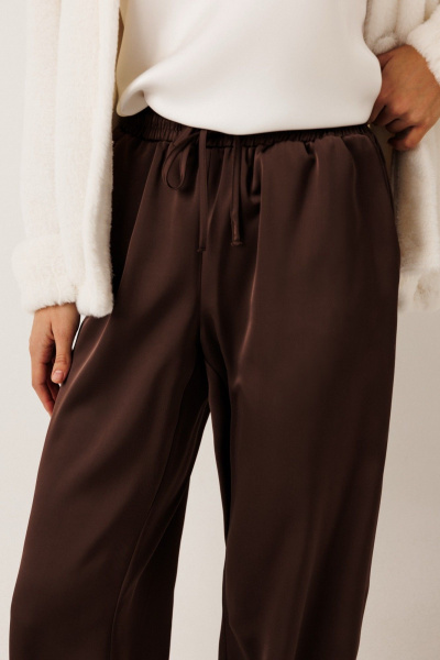 Блуза, брюки KOKOdea 30008 шоколад - фото 6