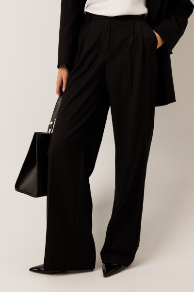 Брюки KOKOdea 50001.1 чёрный - фото 9