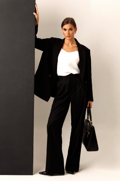 Брюки KOKOdea 50001.1 чёрный - фото 1