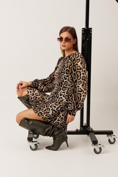 Платье KOKOdea 70002 мультиколор - фото 7